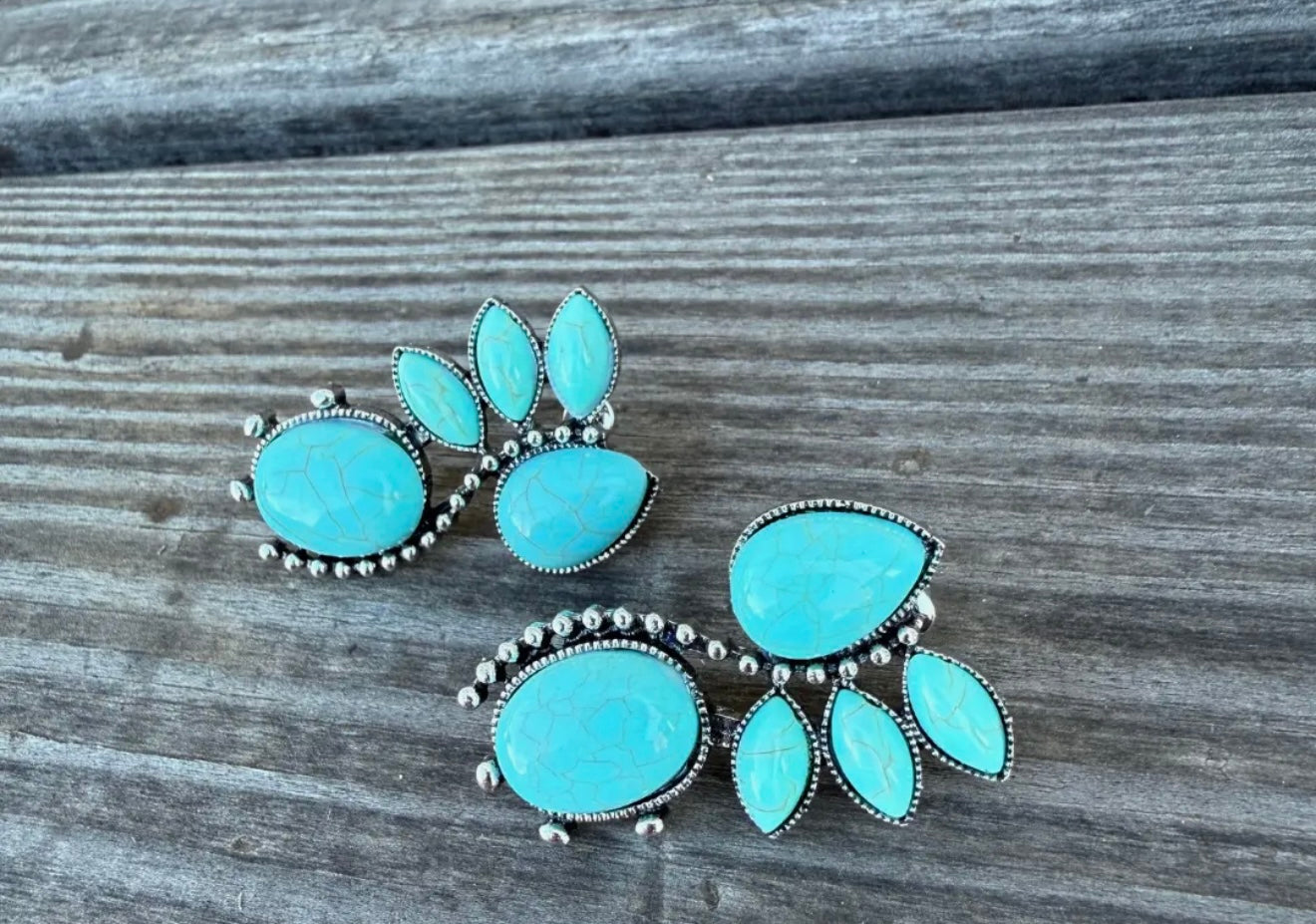 NASH FAN FAUX EARRINGS