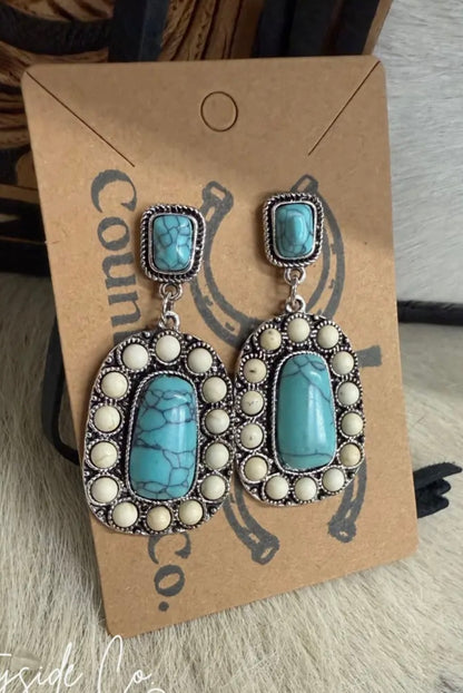 Turquoise Dangle Earrings