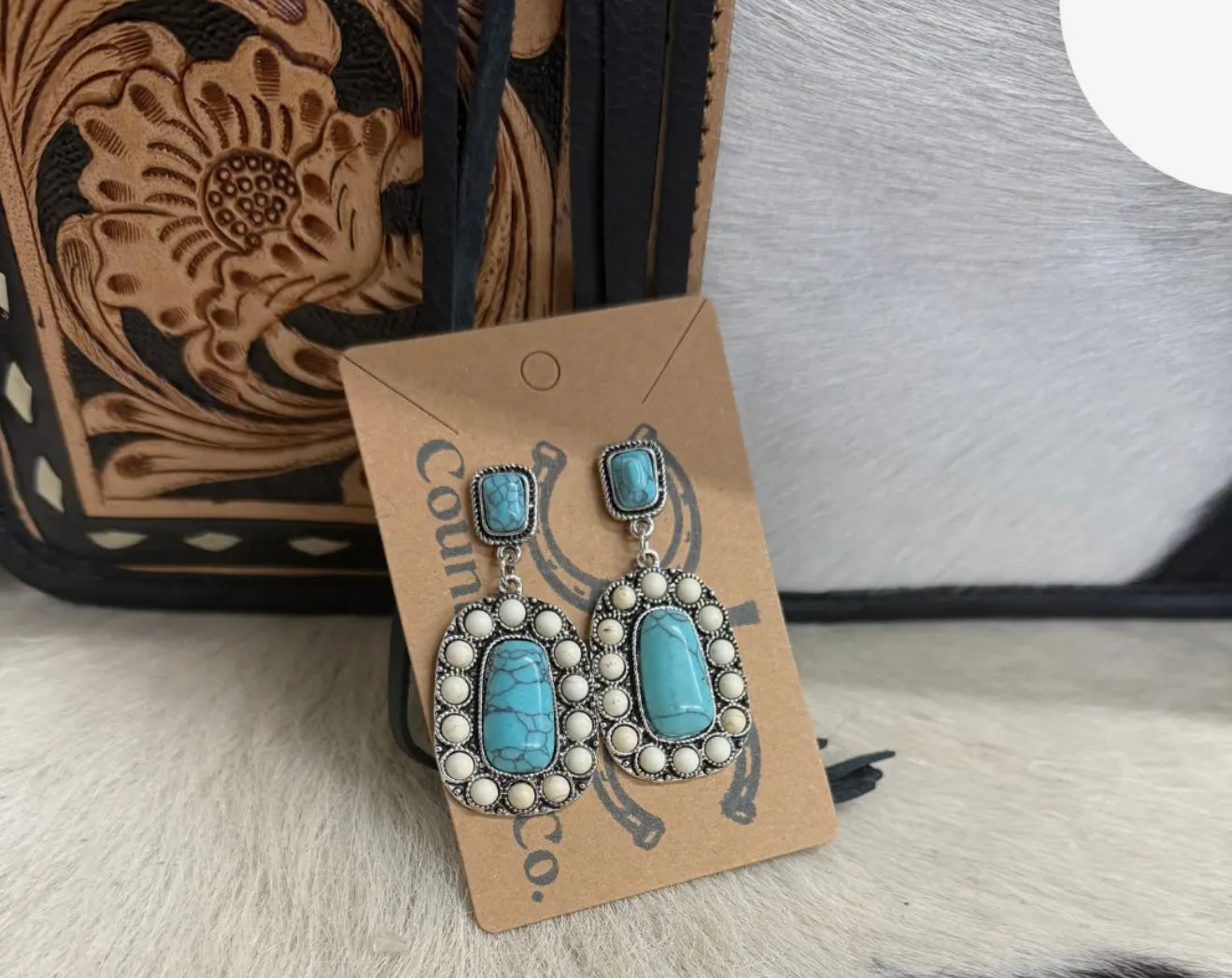 Turquoise Dangle Earrings