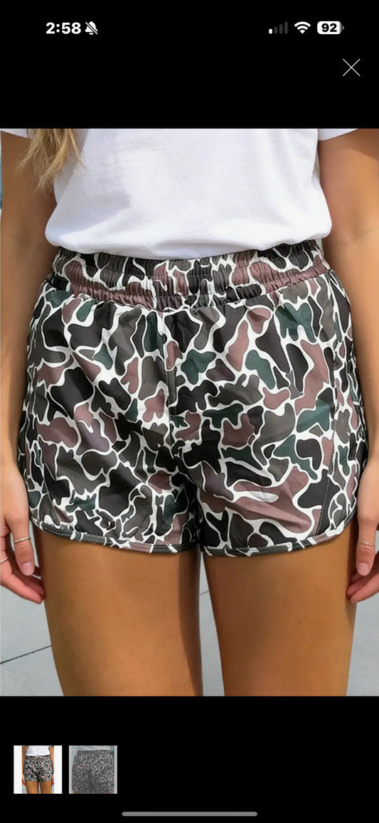 Camo shorts
