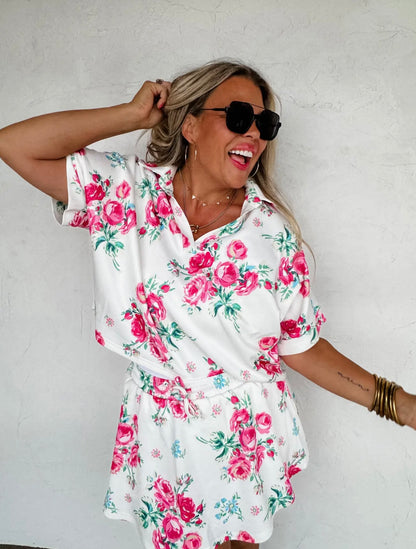 HOT TO SPOT FLORAL SET