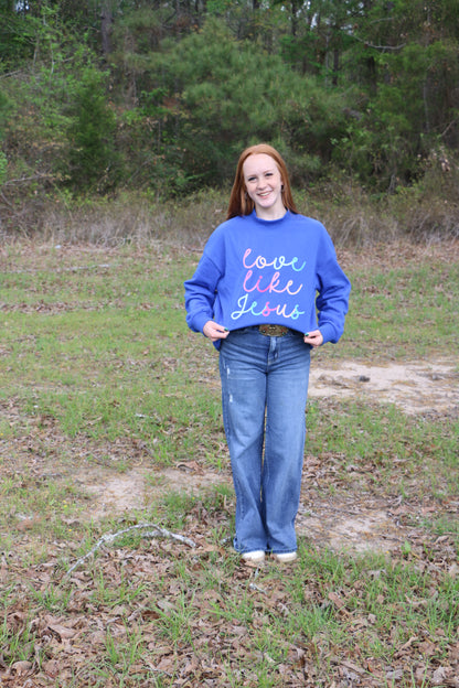 LOVE LIKE JESUS MOCK NECK