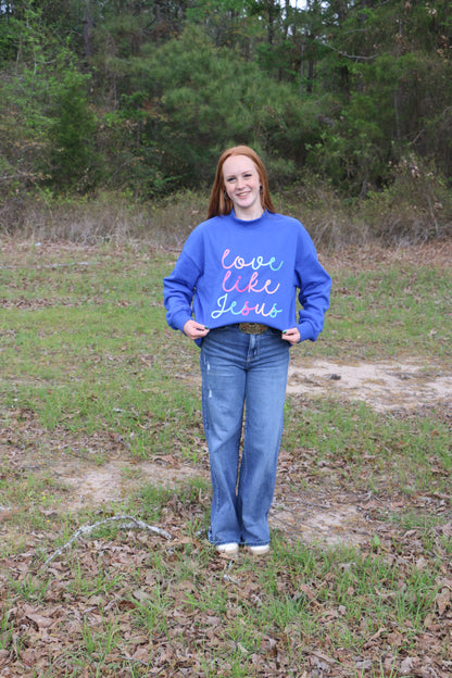 LOVE LIKE JESUS MOCK NECK