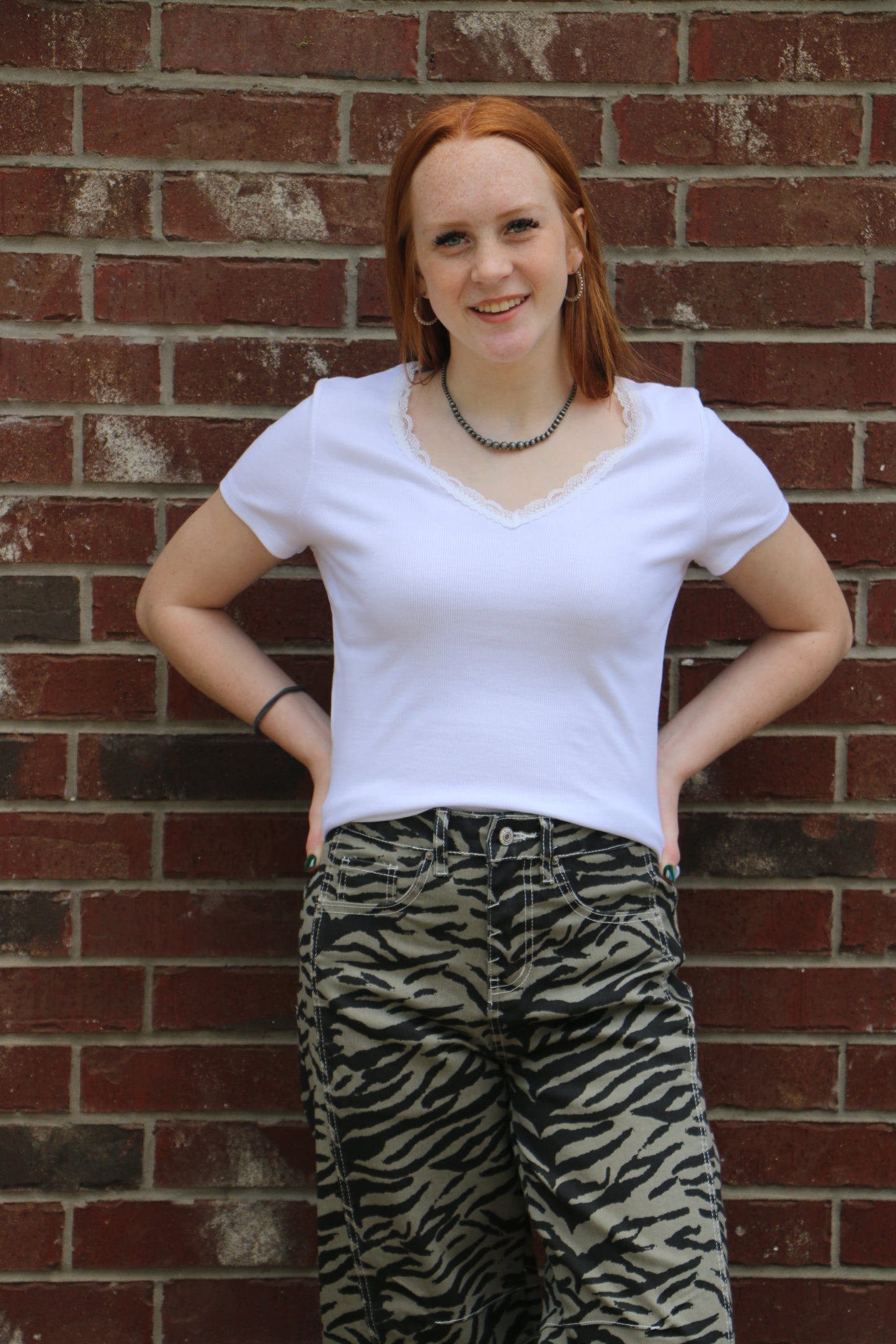 ZEBRA BARREL JEANS