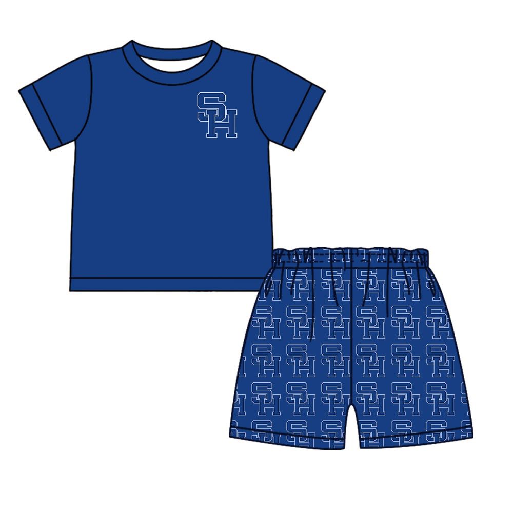 SPRING HILL BOY SHORT SET